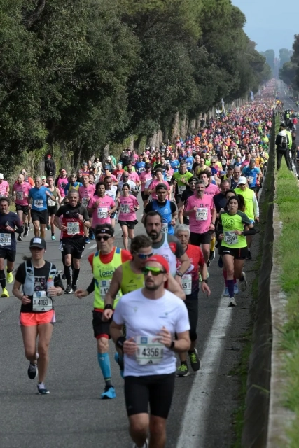 Roma-Ostia Halbmarathon, Foto: © Alfredo Falcone LaPresse