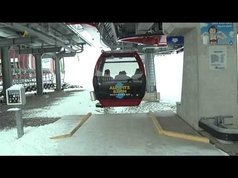 Deutschlands erstes Skigebiet mit zwei Kombibahnen rollt: Neueröffnung bei der Alpspitzbahn