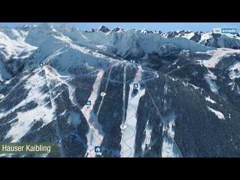 Hauser Kaibling mit der Schladminger 4-Berge-Skischaukel in 3D