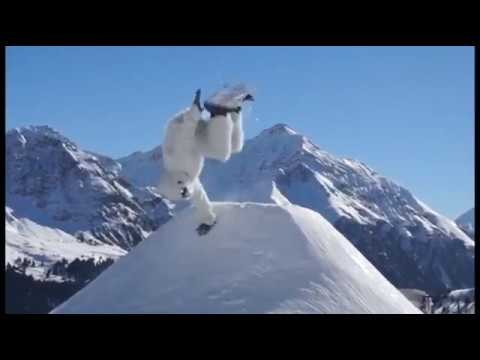 Snowpark Arosa Lenzerheide - JibArea Stätz Februar 2017